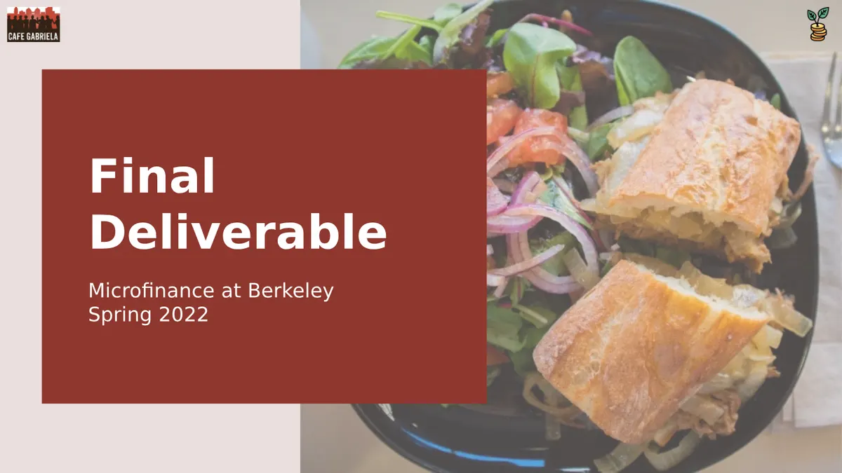 Cafe Gabriela — Full Marketing Strategy